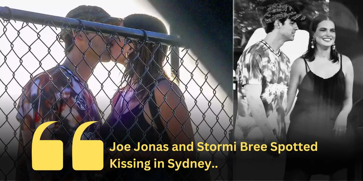 Joe Jonas and Stormi Bree Spotted Kissing in Sydney