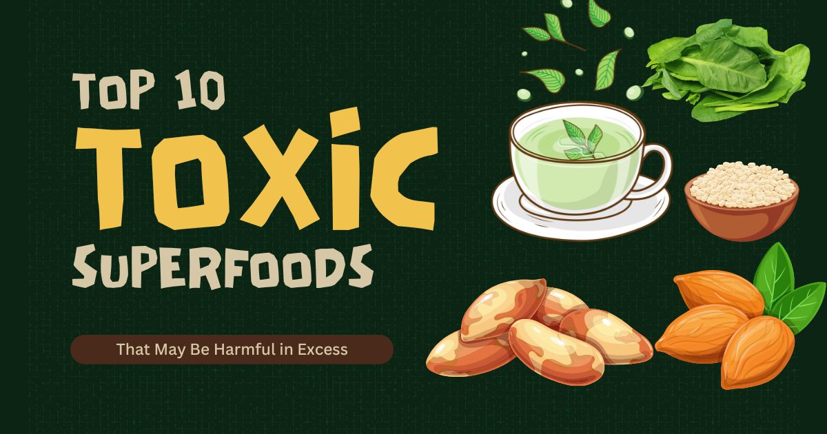 Toxic Superfoods List: Foods That May Be Harmful in Excess